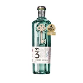 NO. 3 - London Dry Gin Coffret 1 verre - 46% Alcool - Origine : Hollande - Bouteille 70 cl