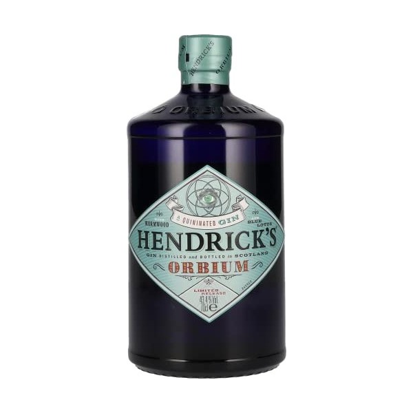 Hendricks ORBIUM QUININATED Gin Limited Release 43,4% Vol. 0,7l