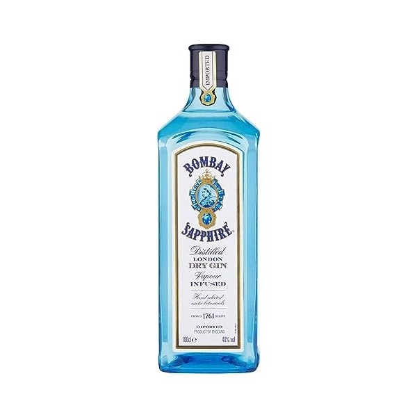 Bombay Sapphire Gin, 1er Pack 1 x 1L 
