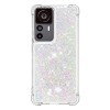 TTVV Miagon Brillant Liquide Sables Mouvant Coque pour Xiaomi Redmi A1 Étui Transparent Quatre Coins Liquides Antichoc Bumper