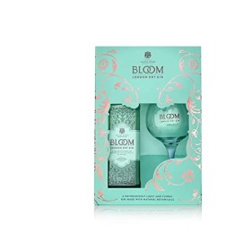 Bloom London Dry Gin 40% Vol. 0,7l in Giftbox with glass