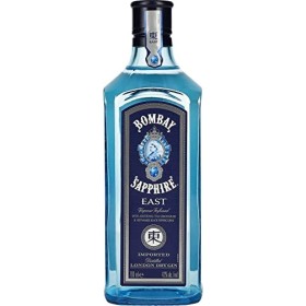 Bombay Sapphire East Dry Gin, Infusé à la Vapeur avec 12 Plantes Exotiques Sélectionnées à la Main, 42 % vol., 70 cl/700 ml