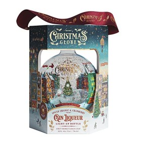 Christmas Globe Spiced Orange & Cranberry Gin Liqueur Light-Up 20% Vol. 0,7l in Giftbox