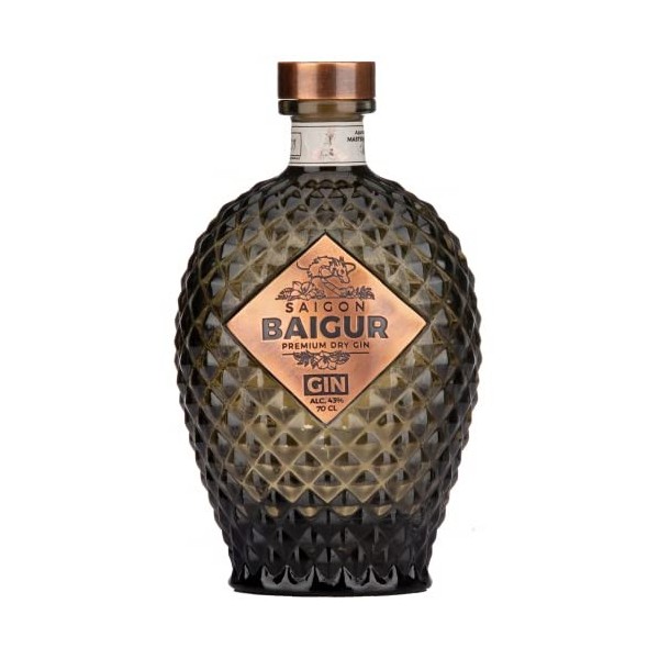Saigon Baigur Premium Dry Gin 43% Vol. 0,7l 43°