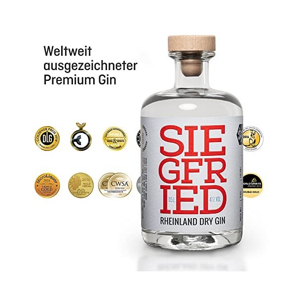 Siegfried Rheinland Dry Gin 1 x 0.5l 