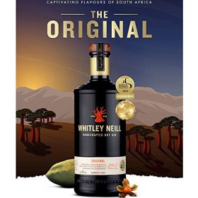 Whitley Neill ORIGINAL Dry Gin 43% Vol. 1l