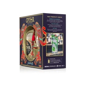 Opihr ORIENTAL SPICED London Dry Gin 42,5% Vol. 0,7l in Giftbox with Globe-glass