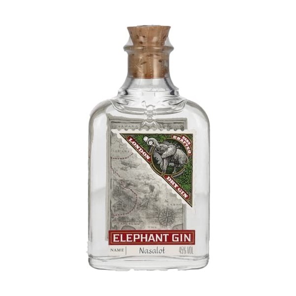 Elephant London Dry Gin 45% 0.05 L - Lot de 3