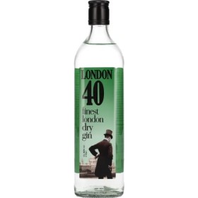 London 40 Finest London Dry Gin 40% Vol. 0,7l