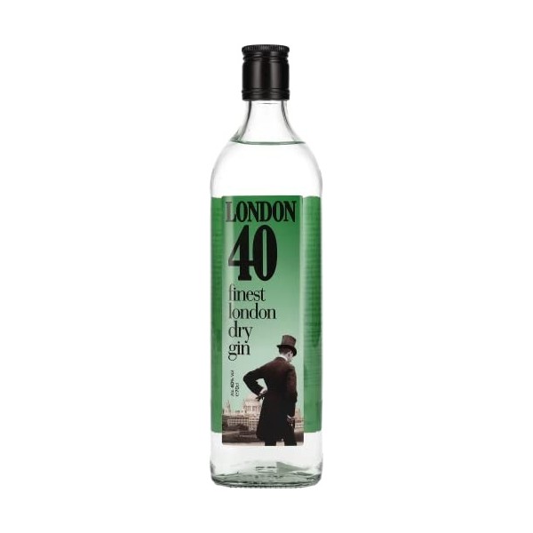 London 40 Finest London Dry Gin 40% Vol. 0,7l