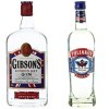 Gibson Gin London Dry 70 cl & Poliakov Premium Vodka Pur Grain Triple Distillé 70 cl