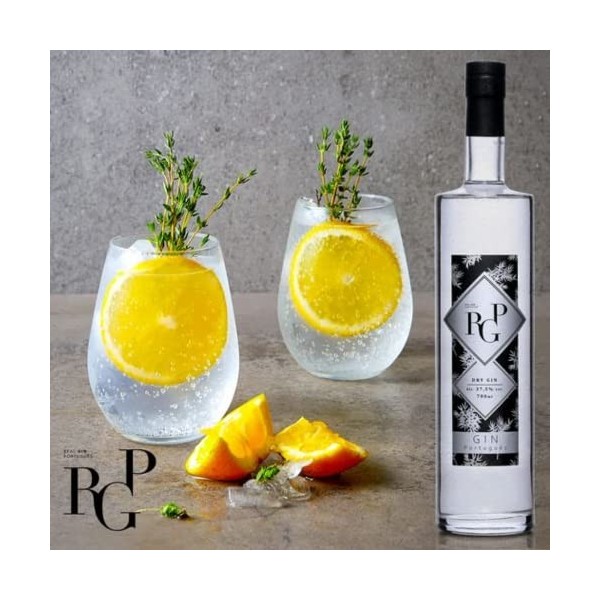 RGP - Gin Royal Portugais 700 ml - distillé à partir des herbes les plus aromatiques des terres portugaises - Laissez vous su
