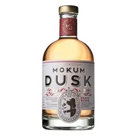 Gin Mokum Dusk sans alcool - 0,0% Mélange de Pavot - Alternative rafraîchissante sans alcool distillée - Gin sans alcool végé