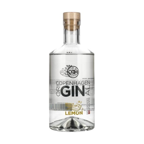 Copenhagen oriGINal Gin with a touch of LEMON 39% Vol. 0,7l