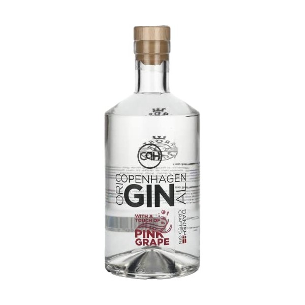Copenhagen oriGINal Gin with a touch of PINK GRAPE 39% Vol. 0,7l