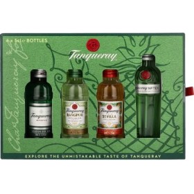 Tanqueray Tanqueray Gin Miniaturen Set 43,3% Vol. 4 x 50 ml