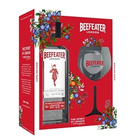 Coffret BEEFEATER London Dry Gin + 1 verre - 40%, bouteille 70cl