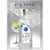 Distilleria Jannamico GIN J7 – Gin botanique haut de gamme des montagnes italiennes – Goût balsamique incroyable - 700 ML
