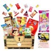 Treasure Box 2024 boîte de bonbons japonaise Dagashi assortment 24 set de goûter cadeau fête confiseries avec Kracie Kit DIY 