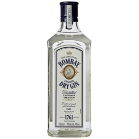 Bombay Original, London Dry Gin, 70cl, 40% & William Lawsons Whisky Blended Scotch, Spirit avec du Malt Fruité, 40% Vol, 35c
