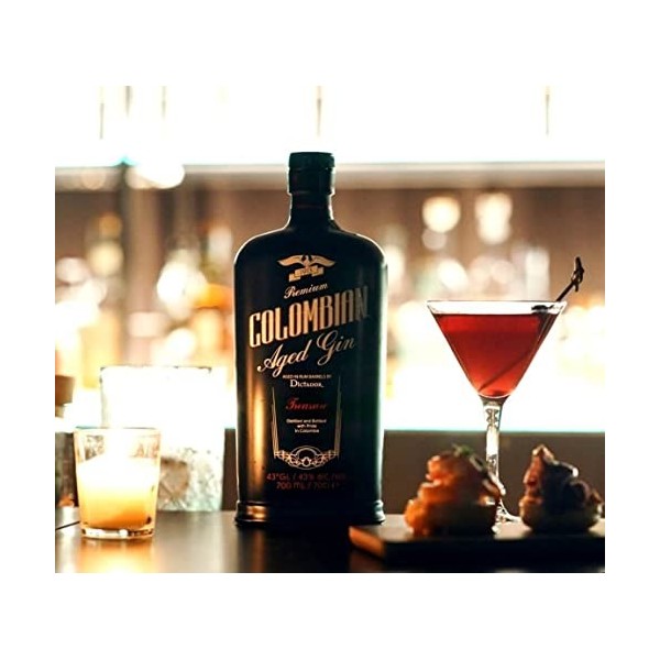 DICTADOR - Premium Colombian Aged Gin Treasure - 43 % Alcool - Origine : Colombie - Bouteille 70 cl