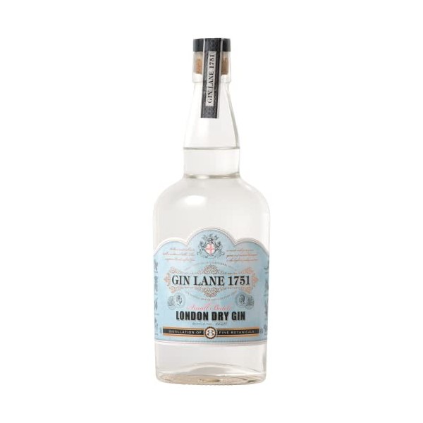 Gin Lane 1751 London Dry - Origine Royaume-Uni - 70cl