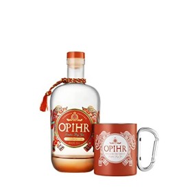 Opihr London Dry Gin FAR EAST EDITION 43% Vol. 0,7l in Giftbox with Travel Mug