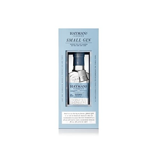 Haymans of London SMALL GIN 43% Vol. 0,2l in Giftbox with 5 ml Portionierer