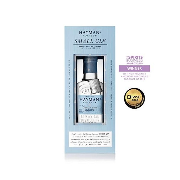 Haymans of London SMALL GIN 43% Vol. 0,2l in Giftbox with 5 ml Portionierer