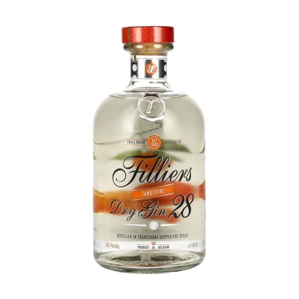 Filliers Dry Gin 28 TANGERINE 43,7% Vol. 0,5l