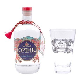 Opihr Oriental Spiced London Dry Gin 0,7L 42,5% Vol. avec coffret cadeau et verre