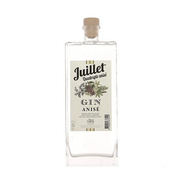 Gin Juillet Quadruple Anisé 44°