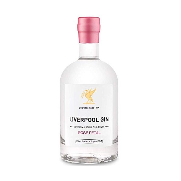 Liverpool Organic Gin ROSE PETAL 43% Vol. 0,7l