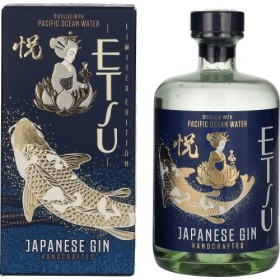 Etsu Japanese Gin PACIFIC OCEAN WATER Limited Edition 45% Vol. 0,7l in Giftbox