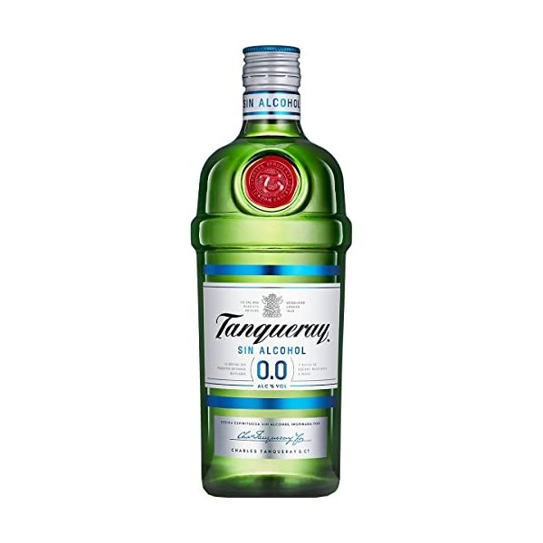 TANKER 0,0 London Dry gin sans alcool bouteille 70 cl