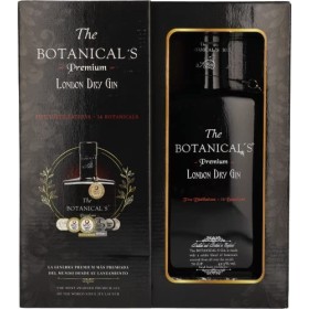 The Botanicals Premium London Dry Gin 42,5% Vol. 0,7l in Giftbox with glass