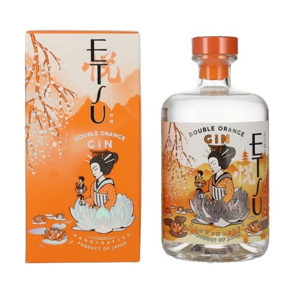 Etsu Gin DOUBLE ORANGE Limited Edition 43% Vol. 0,7l in Giftbox