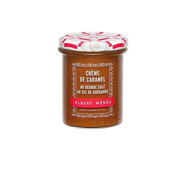 Crème de Caramel au Beurre Salé au Sel de Guérande - Onctueuse et Savoureuse - Idéale sur du Pain ou Crêpes - Conditionnée en