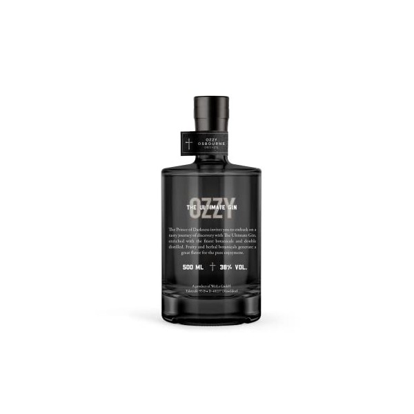 Ozzy The Ultimate Gin 0,5L 38% Vol. 