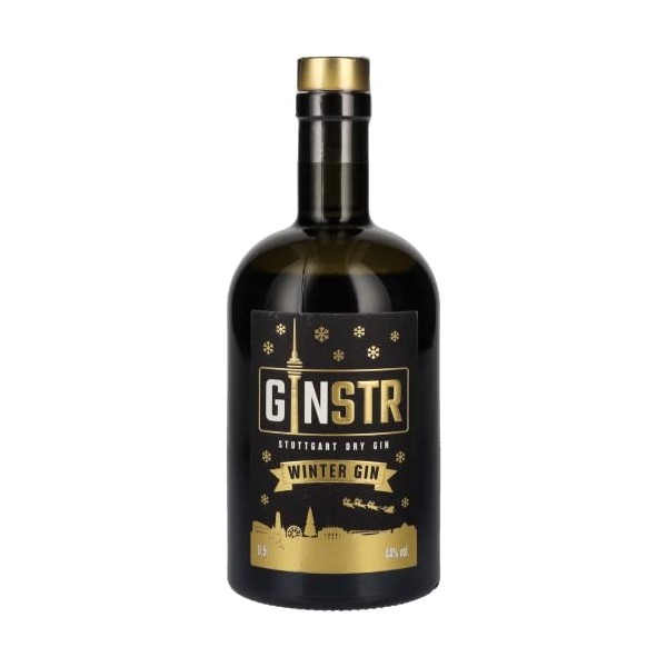 GINSTR Stuttgart Dry WINTER Gin 44% Vol. 0,5l