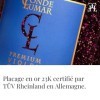 CONDE LUMAR - Gin Violet - Gin Premium Liqueur Gold 23K - Arôme Mûre et Fruits des Bois - Avec Certificat de Qualité Or - Bou
