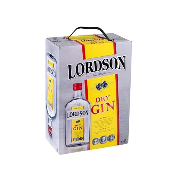 Lordson - London Dry Gin Bag in Box 3L 1 x 3 l 