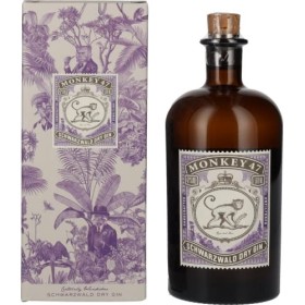 Monkey 47 Schwarzwald Dry Gin avec Coffret en Bois 0,5 L