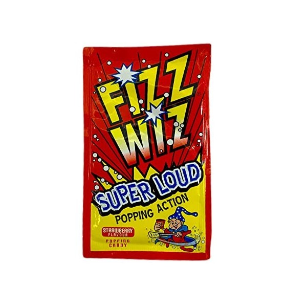 Fizz Wiz Lot de 10 fraises