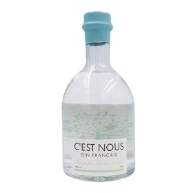 Gin concombre basilic pomme Cest Nous - Bouteille 70cl 40% - Produits-Normandie