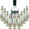 Pack Gintonic - Gin Sipsmith + 9 Fever Tree Ginger Beer Water - 70cl + 9 * 20cl 