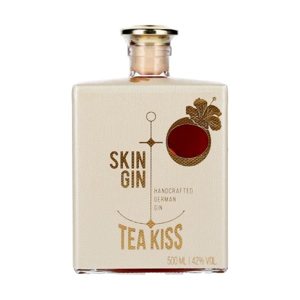 Skin Gin Handcrafted German Gin TEA KISS 42% Vol. 0,5l