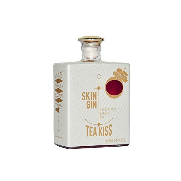Skin Gin Handcrafted German Gin TEA KISS 42% Vol. 0,5l