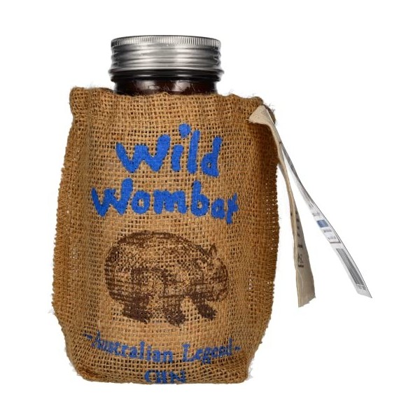 Wild Wombat Australien Legend Gin 42% Vol. 0,7l im Leinensackerl