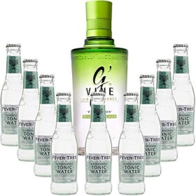 Pack Gintonic - GVine + 9 Fever Tree Elderflower Water - 70cl + 9 * 20cl 